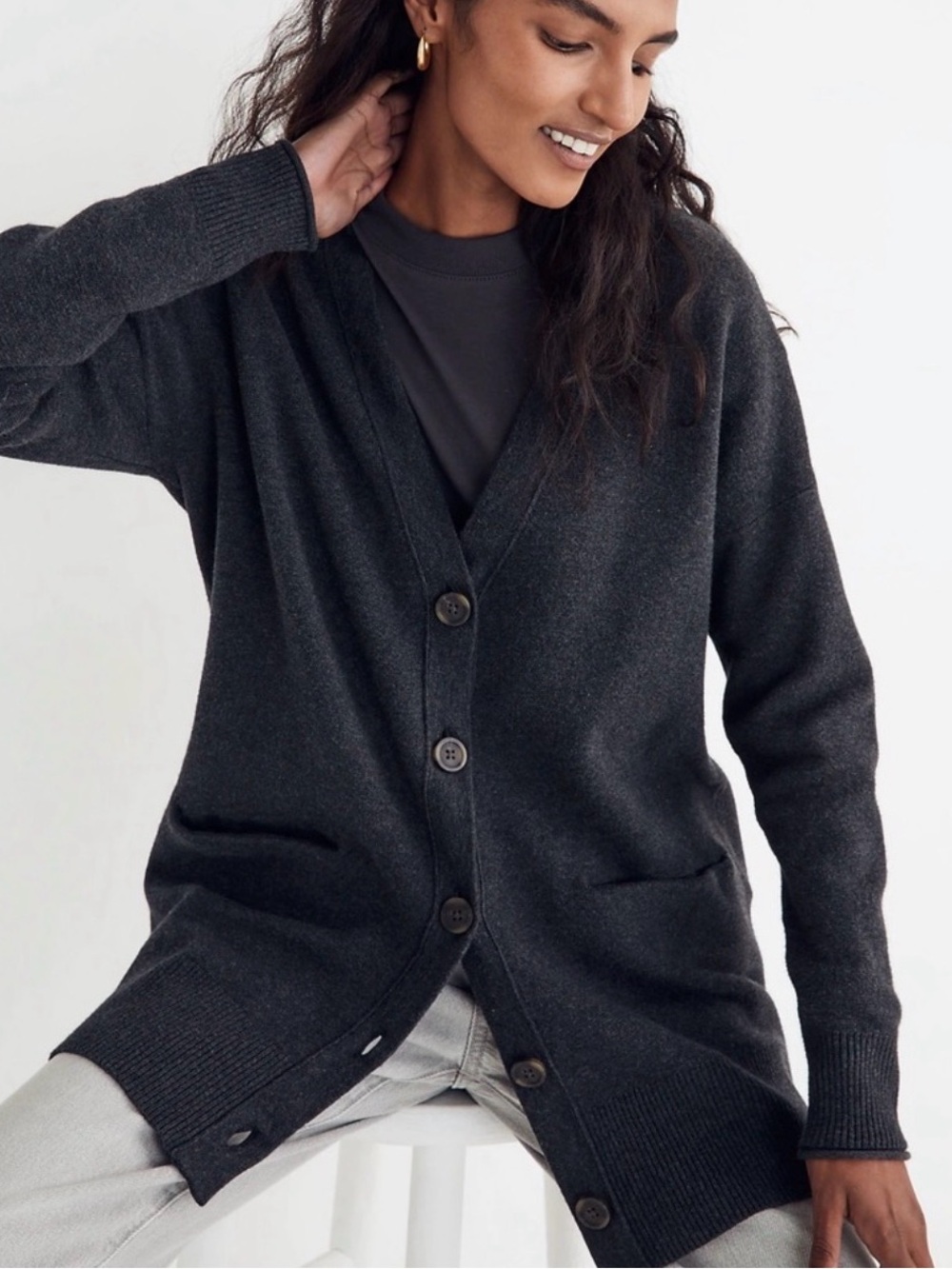 NEW Madewell Miller Cardigan Sweater XXL